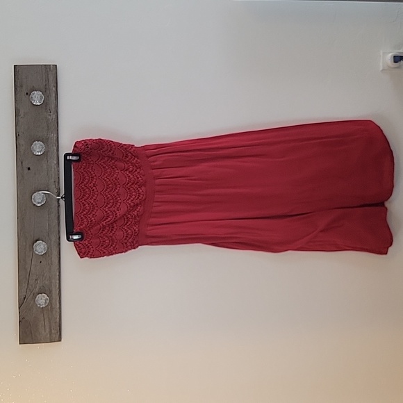 Lucky Brand Dresses & Skirts - 🔴🍀Lucky Brand Strapless Dress SZ Med